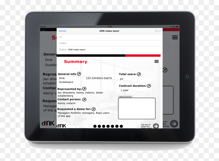 Tablet Computer, HD Png Download - send button png