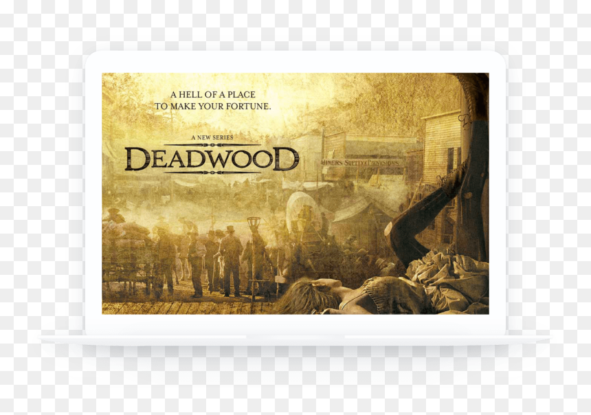 Deadwood Season 1, HD Png Download - hbo go png