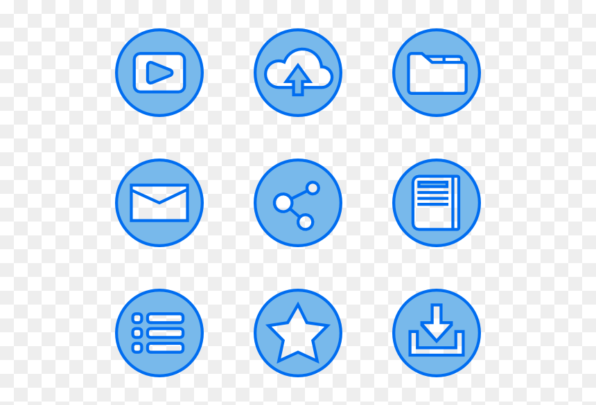 Circle, HD Png Download - blue subscribe button png