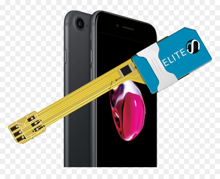 Galaxy S6 Usd Sim, HD Png Download - iphone7 png