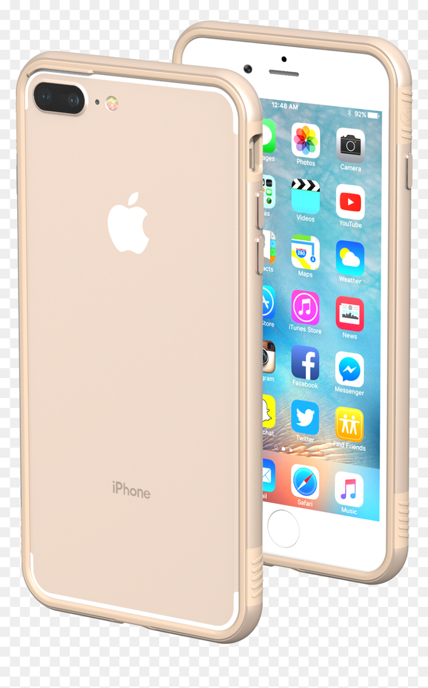 Bumper Iphone 8 Plus, HD Png Download - iphone7 png