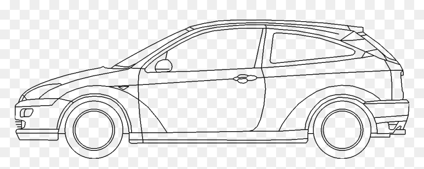 City Car, HD Png Download - car elevation png