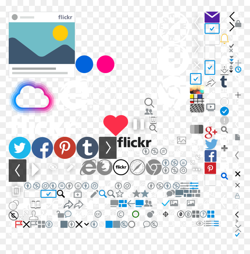 Screenshot, HD Png Download - flickr png