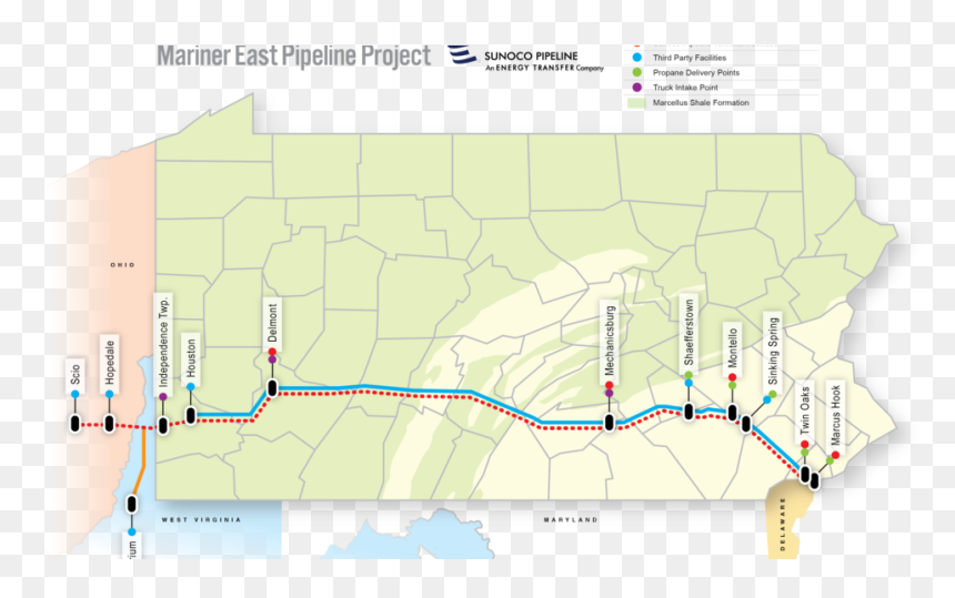 Mariner East Pipeline, HD Png Download - sinkhole png