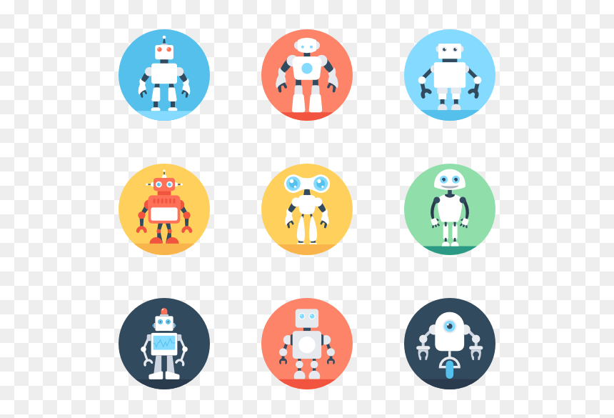 Circle, HD Png Download - android robot png