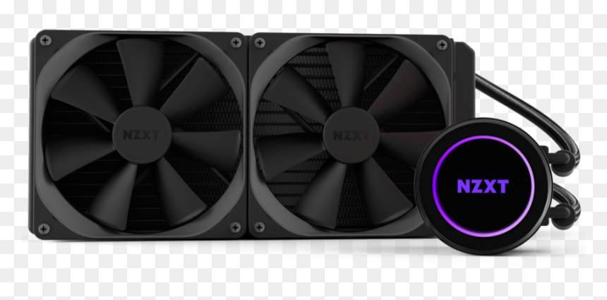 Nzxt Kraken X62 Rev 2 98.2 Cfm Liquid Cpu Cooler, HD Png Download - dark aura png