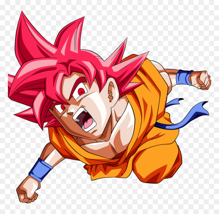 Anime Goku Dragon Ball Super, HD Png Download - goku ssj blue png