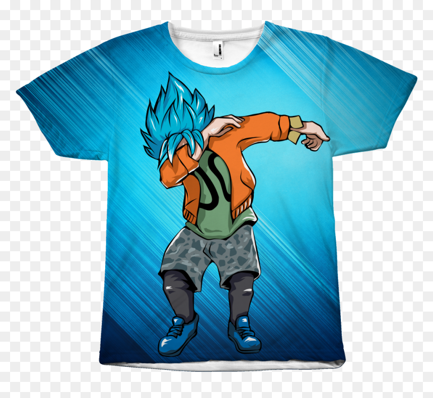 Goku Super Saiyan God T Shirt, HD Png Download - goku ssj blue png