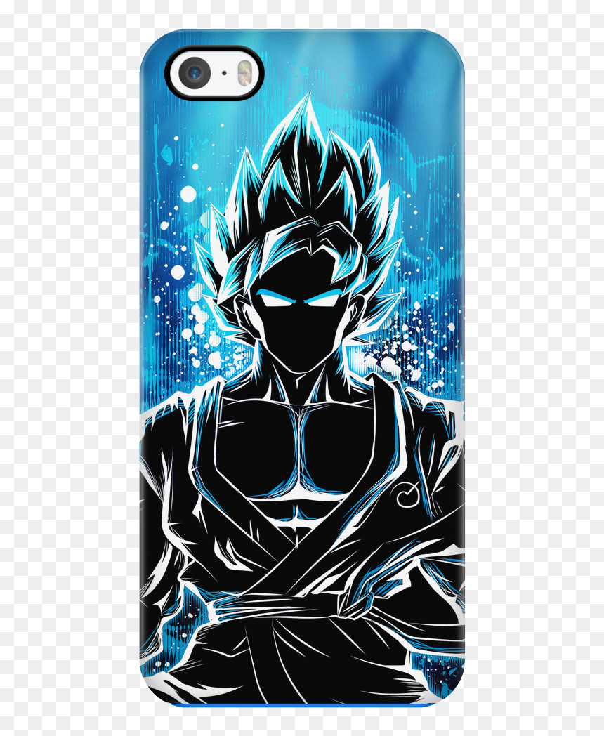 Super Saiyan Phone Case, HD Png Download - goku ssj blue png