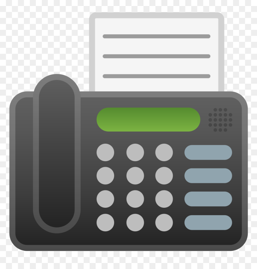 Fax Emoji, HD Png Download - machine icon png