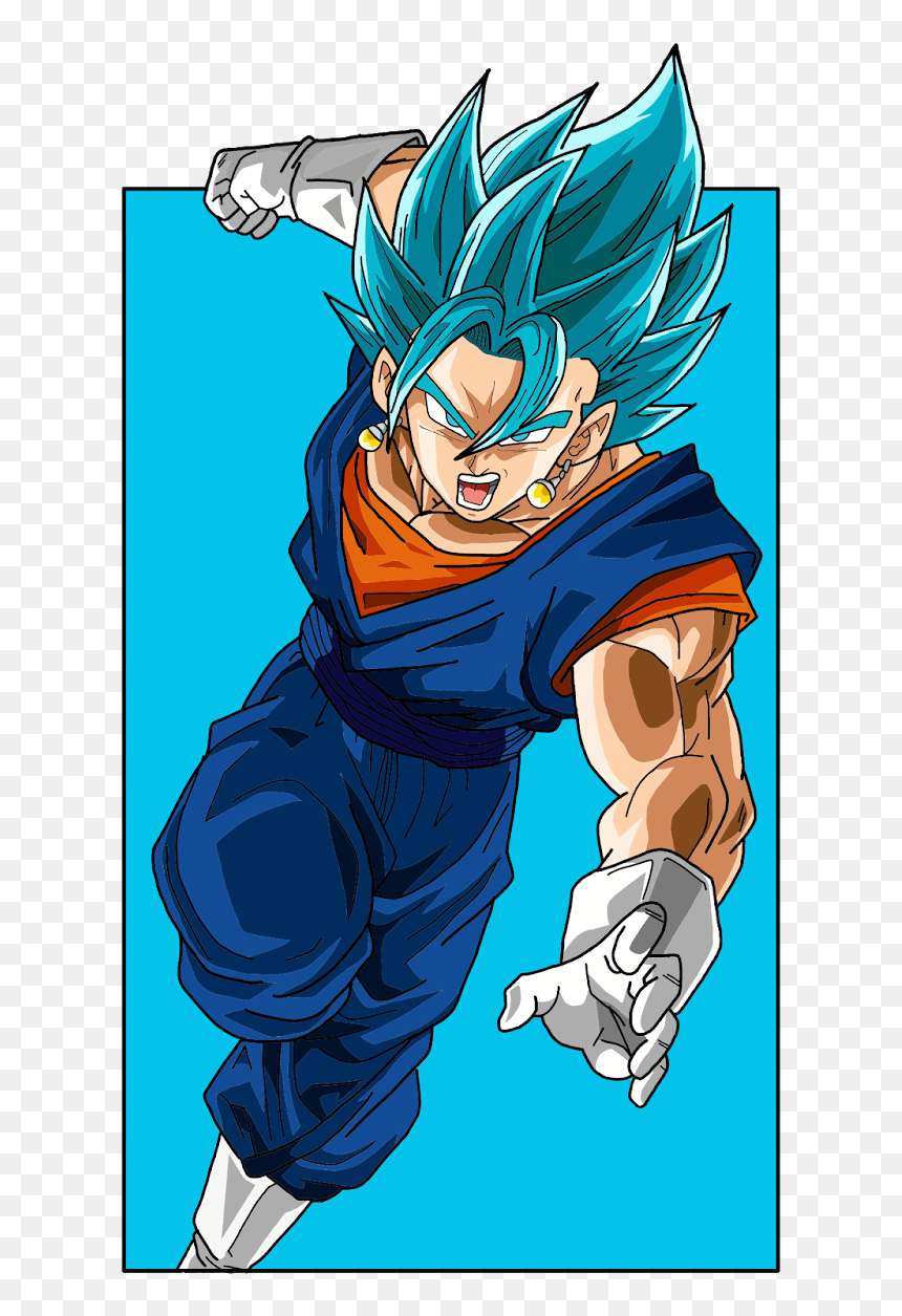 Vegetto, HD Png Download - goku ssj blue png