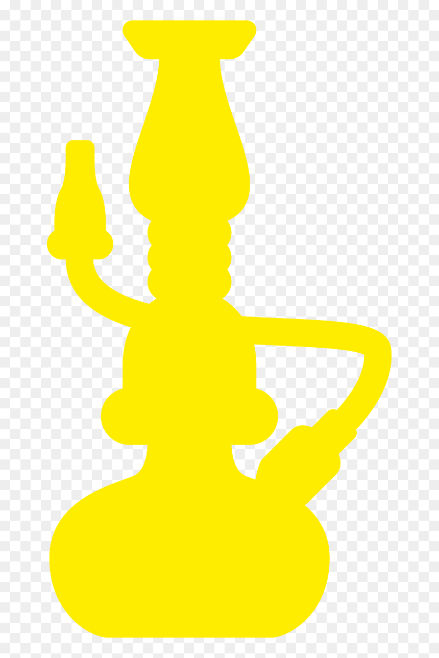 Illustration, HD Png Download - hookah silhouette png
