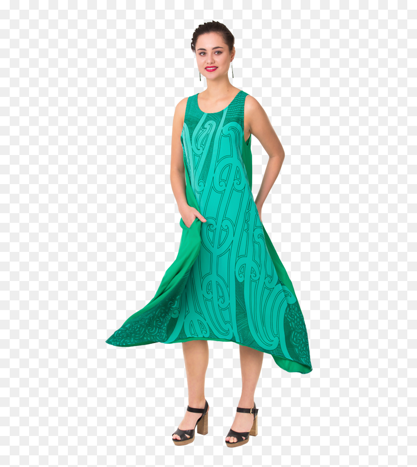 Woman In Dress .png, Transparent Png - women clothes png