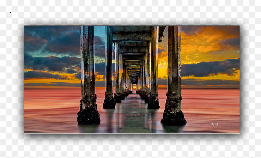 Reflection, HD Png Download - pier png