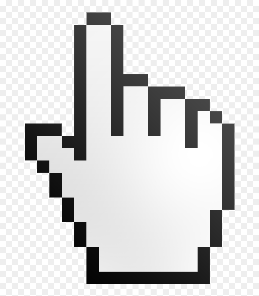 Hand Cursor, HD Png Download - computer screen transparent png
