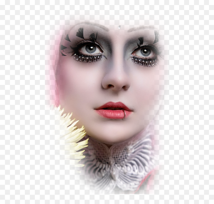 Pestañas Postizas, HD Png Download - beautiful women png