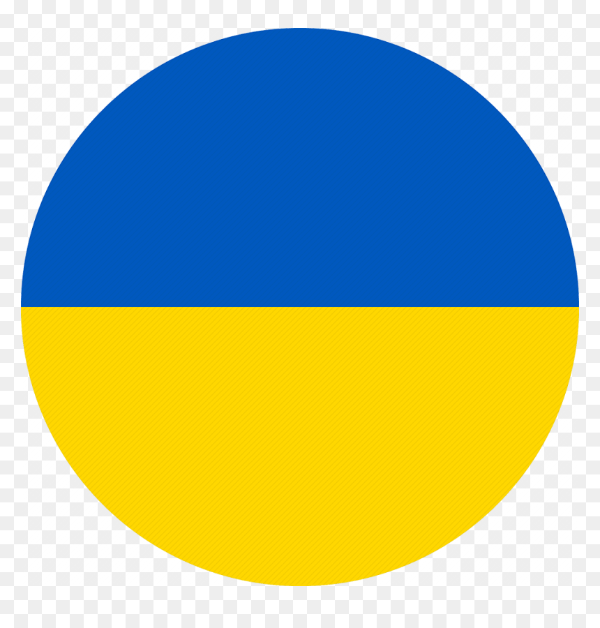 Ukraine Flag Button, HD Png Download - ukraine flag png