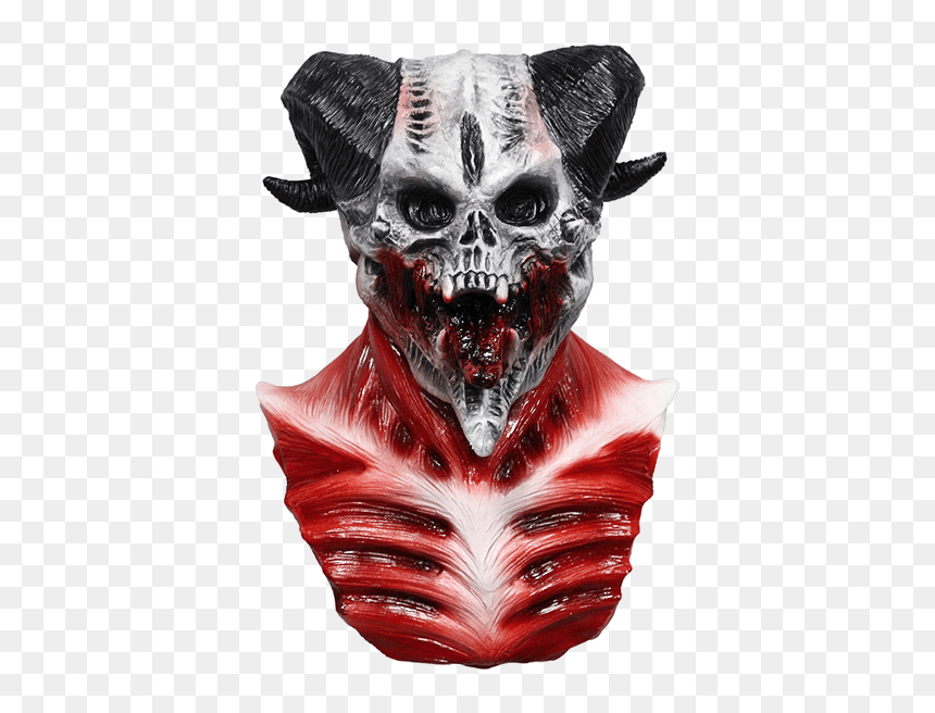 Demon Mask, HD Png Download - realistic devil horns png