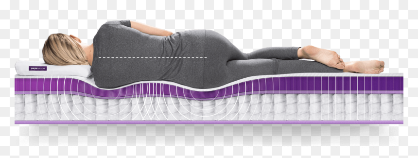 Purple Mattress, HD Png Download - matress png