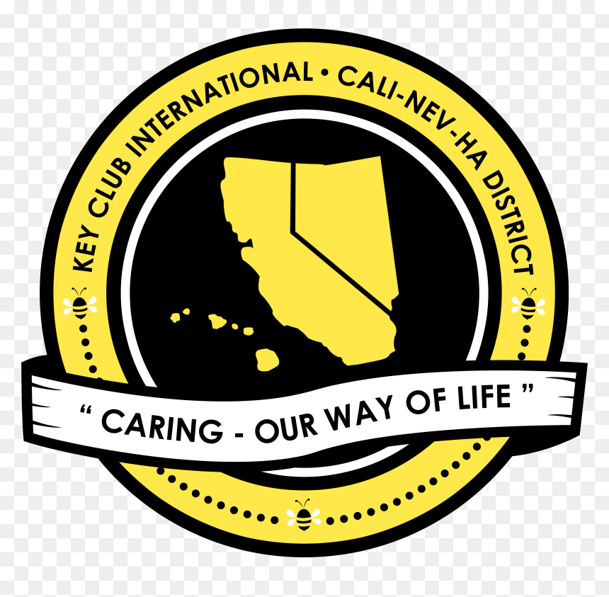 Cnh Key Club Logo, HD Png Download - graduation cap .png