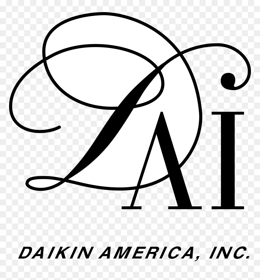 Line Art, HD Png Download - daikin logo png