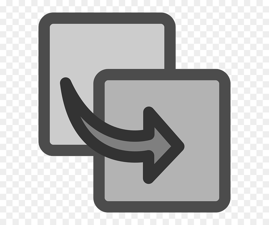 Clipart Copy, HD Png Download - split arrow png