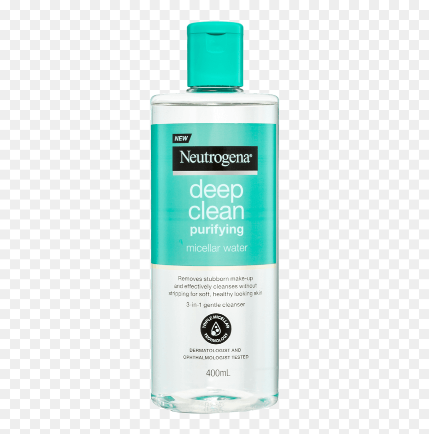 Neutrogena Deep Clean Purifying Micellar Water, HD Png Download - clean up png