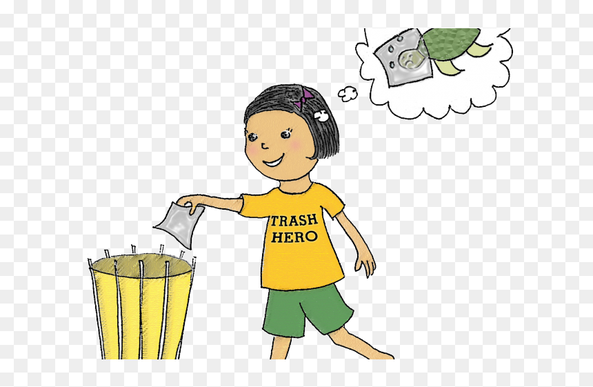 Putting Garbage Clipart, HD Png Download - clean up png