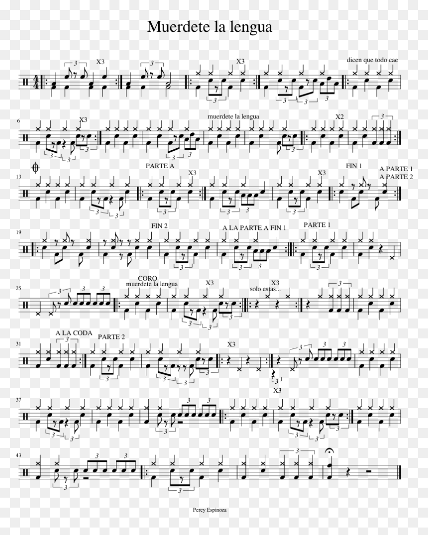 Fernando Sor Study No 9, HD Png Download - lengua png