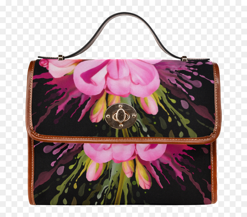 Handbag, HD Png Download - pink watercolor splash png