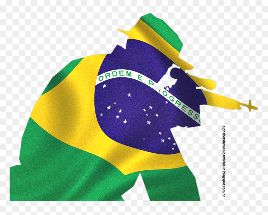 Flag Of Brazil, HD Png Download - bandeira estados unidos png