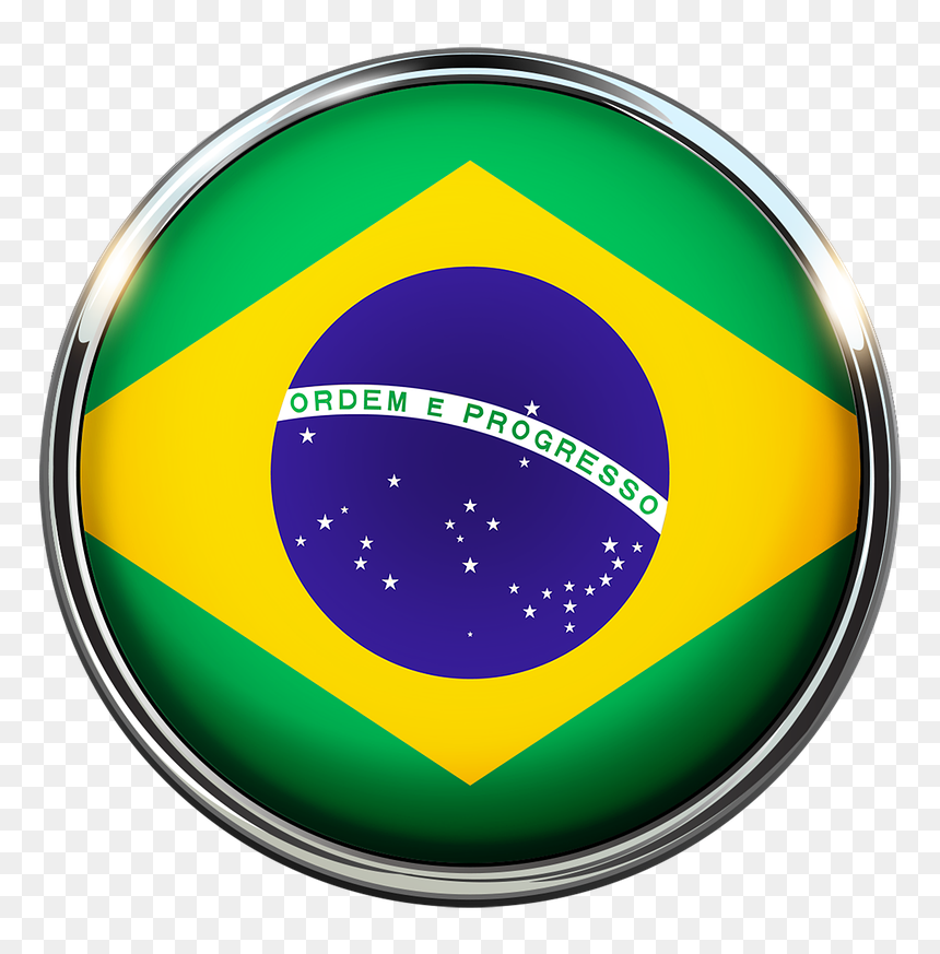 Transparent Brazil Flag Png, Png Download - bandeira estados unidos png