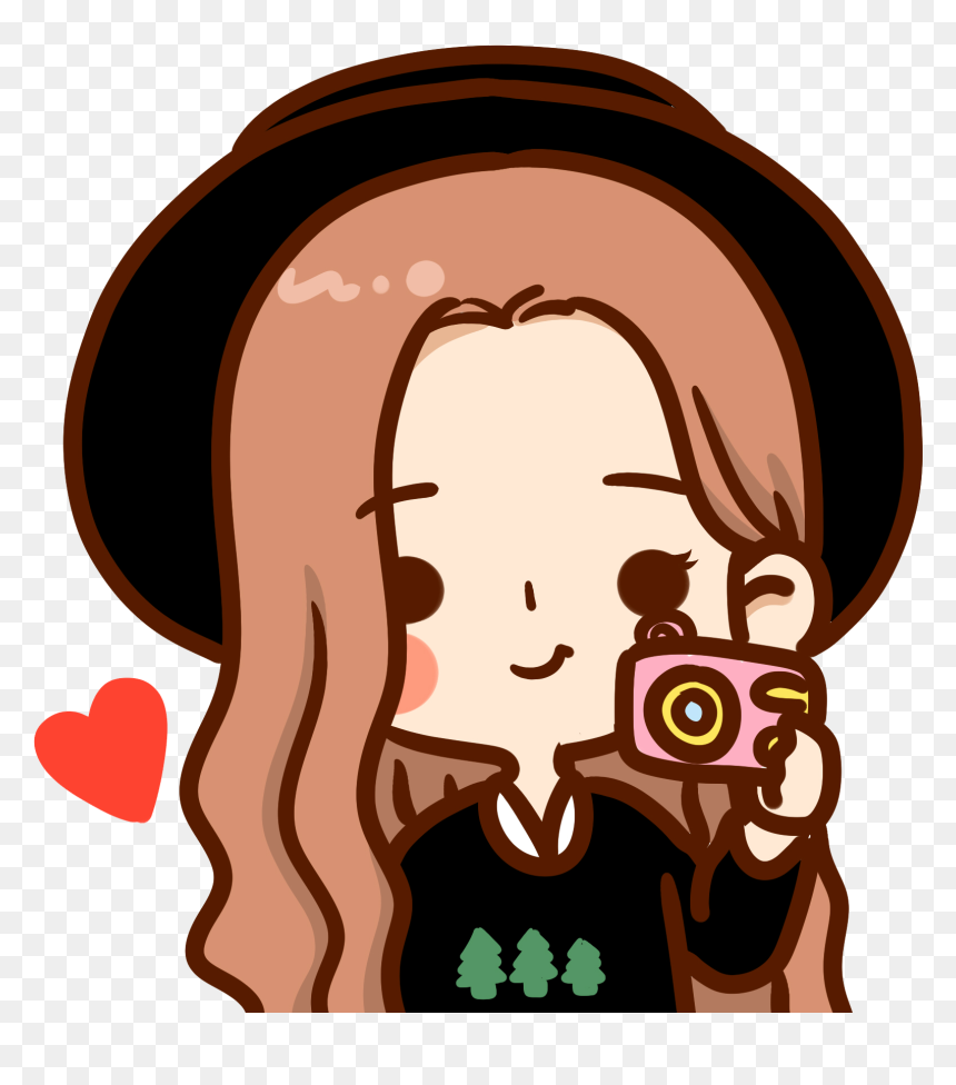 可爱 情侣 卡通 头像, HD Png Download - smug anime girl png