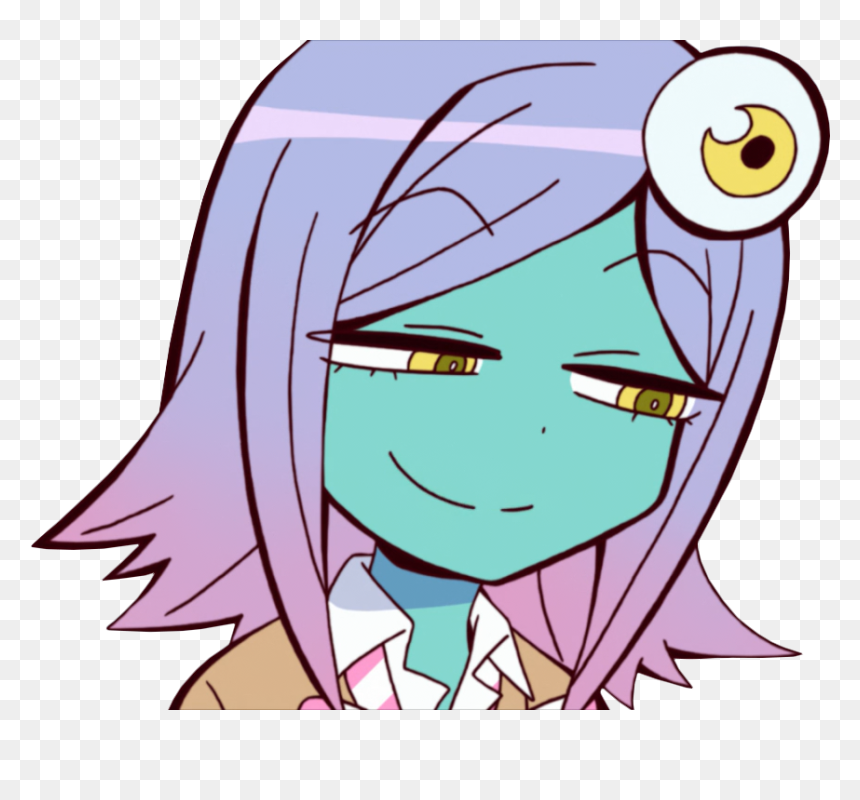 Space Patrol Luluco Alien, HD Png Download - smug anime girl png