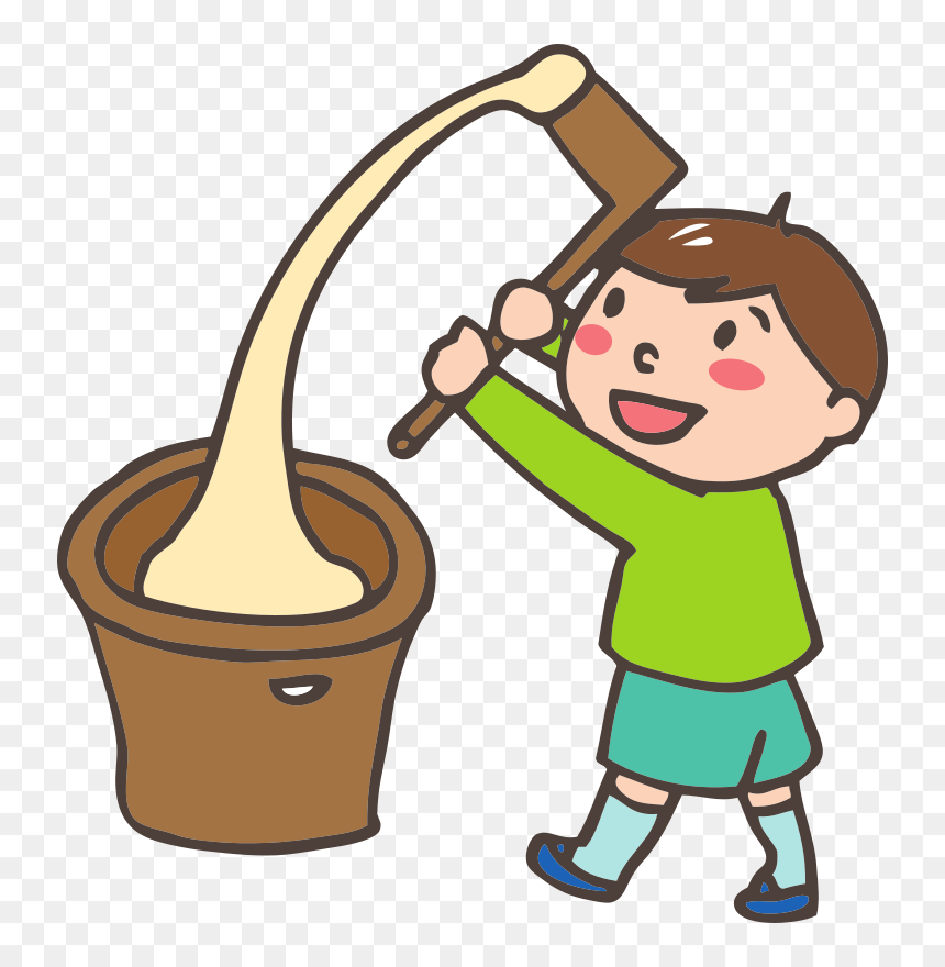 Pounding Clipart, HD Png Download - mochi png