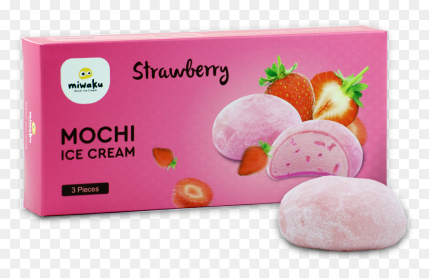 Strawberry, HD Png Download - mochi png