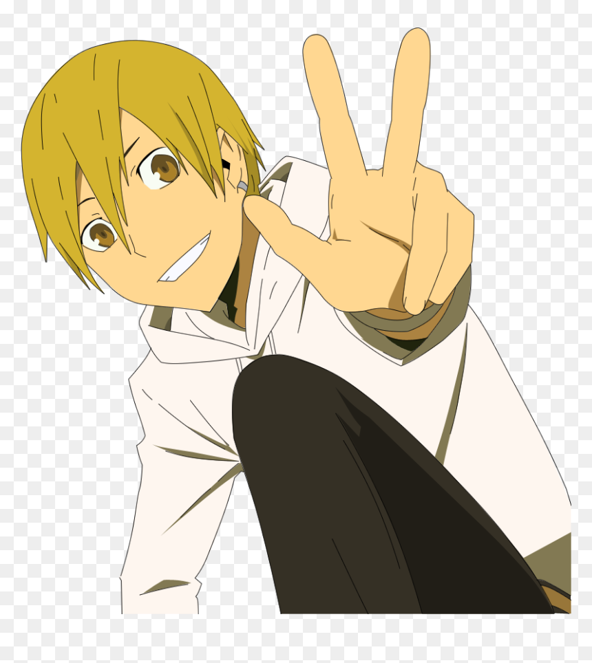 Kida Masaomi Transparent, HD Png Download - durarara png