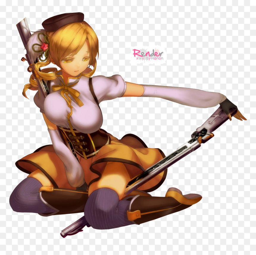 Cartoon, HD Png Download - mami tomoe png