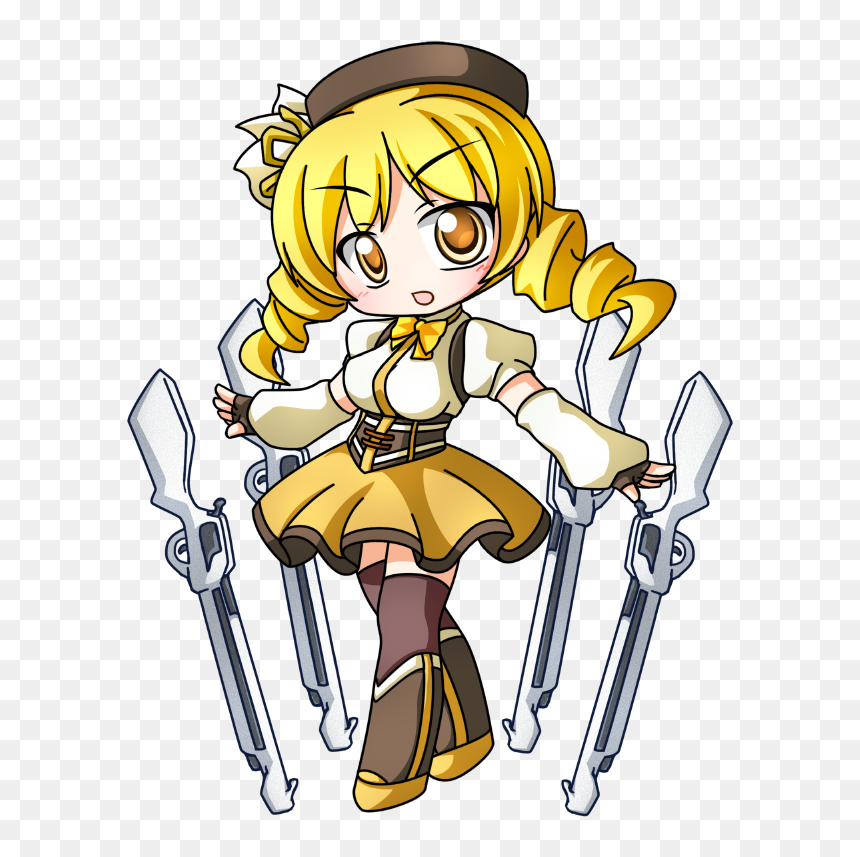 Cartoon, HD Png Download - mami tomoe png