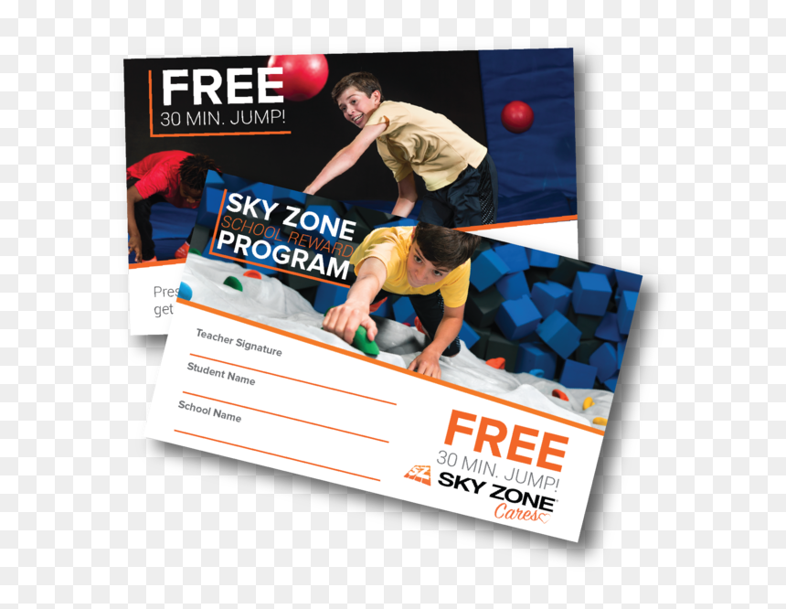 Flyer, HD Png Download - sky zone logo png