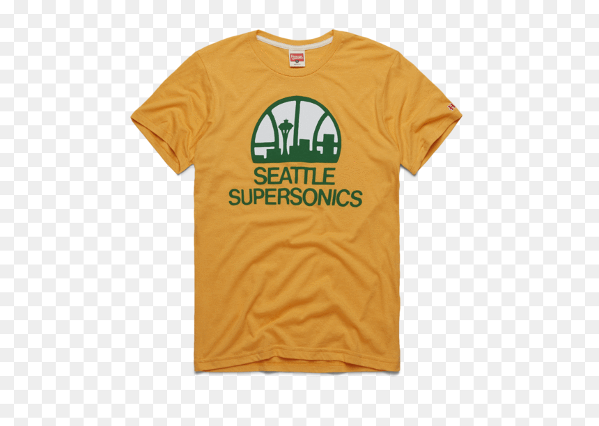 Active Shirt, HD Png Download - seattle supersonics logo png