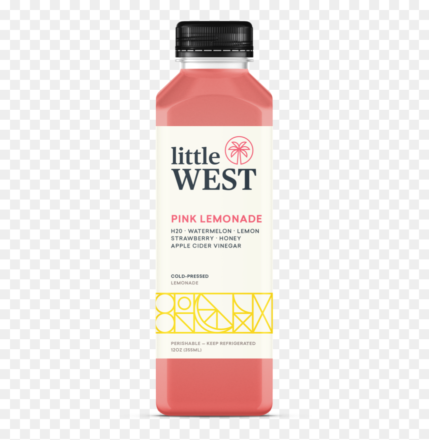 Plastic Bottle, HD Png Download - pink lemonade png