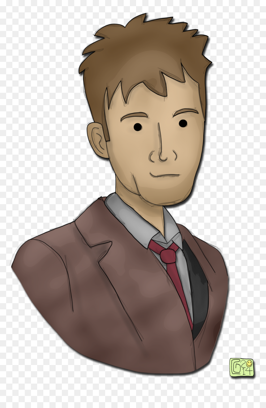 Cartoon, HD Png Download - 10th doctor png