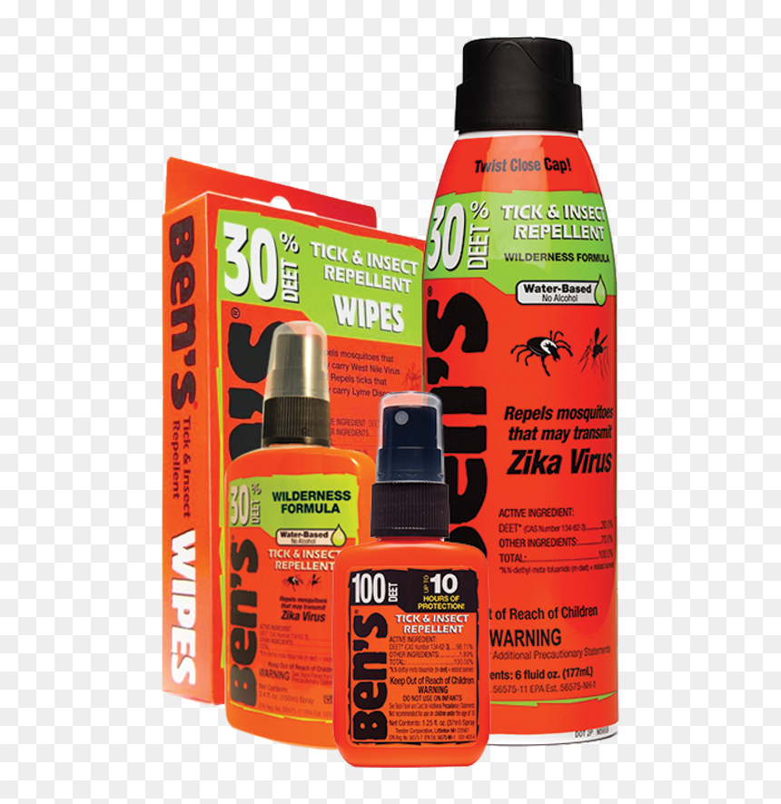 Ben's Repellent, HD Png Download - bug spray png