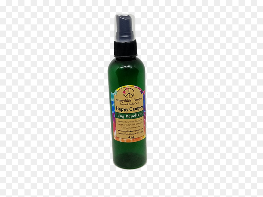 Glass Bottle, HD Png Download - bug spray png