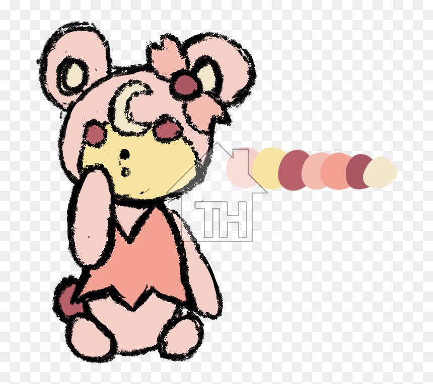 Cartoon, HD Png Download - teddiursa png