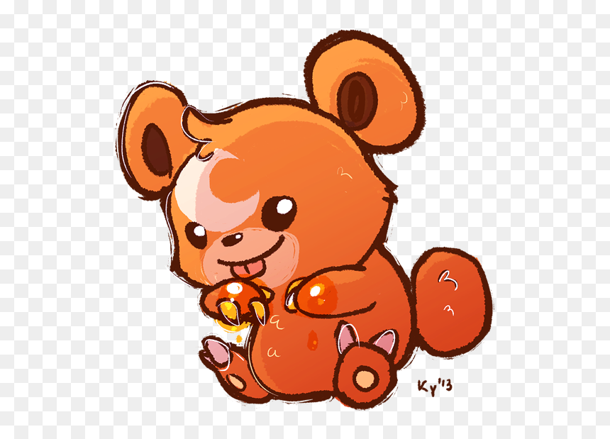 Cartoon, HD Png Download - teddiursa png