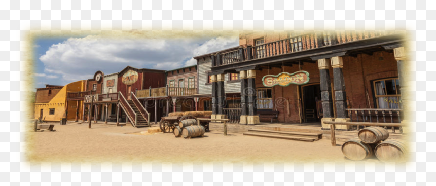 Old Far West Town, HD Png Download - old west png