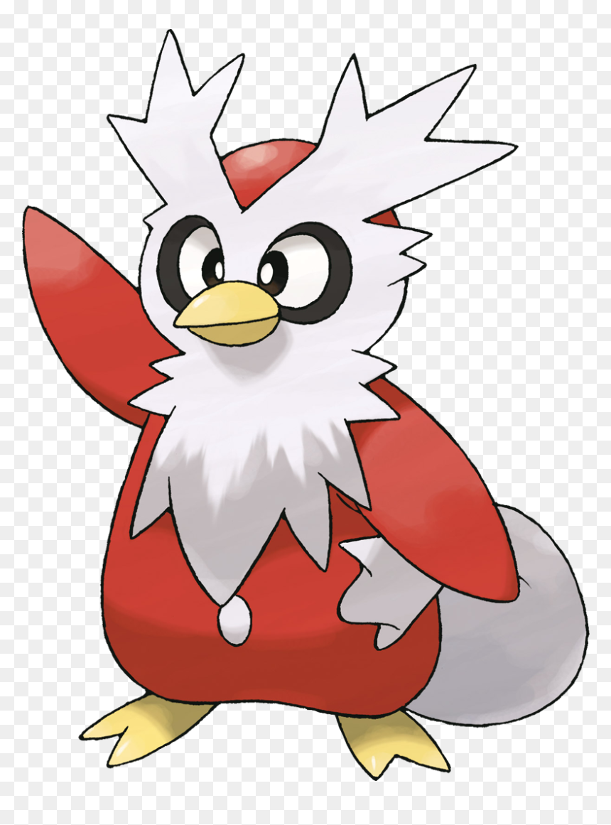 Delibird Pokemon, HD Png Download - teddiursa png