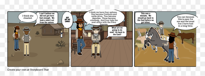 Comics, HD Png Download - old west png
